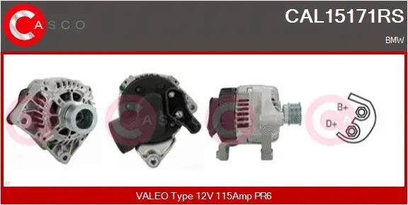 Alternator (CAL15171RS)