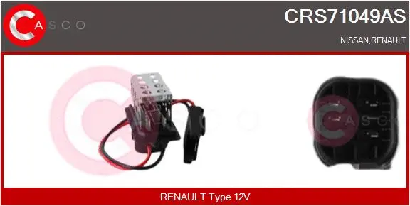 Resistor, interior blower (CRS71049AS)