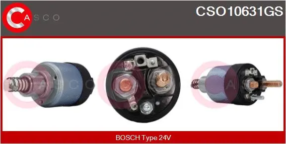 Solenoid Switch, starter (CSO10631GS)