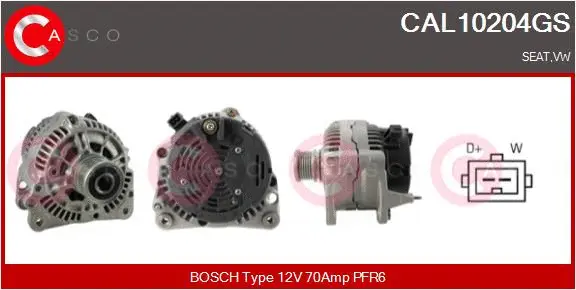 Alternator (CAL10204GS)
