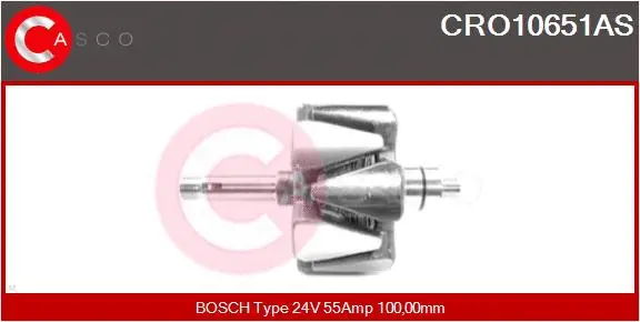 Rotor, alternator (CRO10651AS)