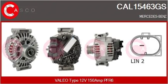 Alternator (CAL15463GS)