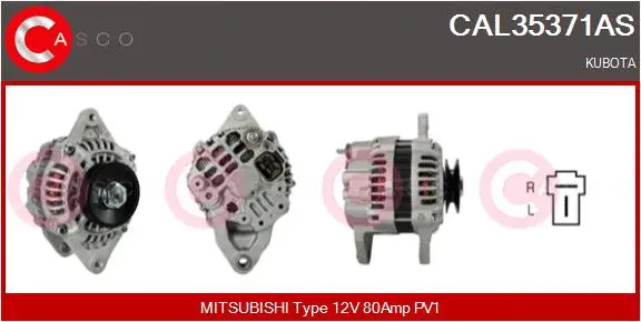 Alternator (CAL35371AS)