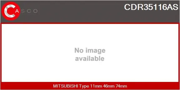 Pinion, starter (CDR35116AS)