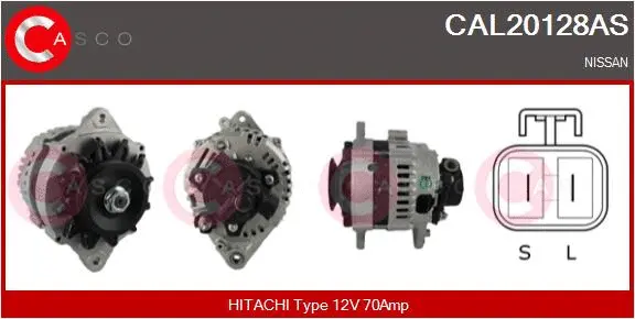 Alternator (CAL20128AS)