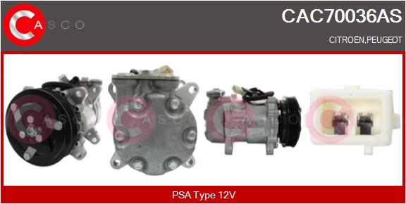 Compressor, air conditioning (CAC70036AS)