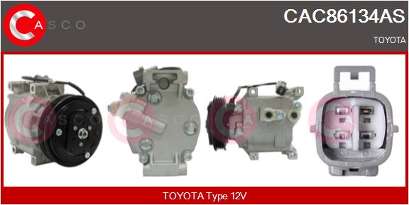 Compressor, air conditioning (CAC86134AS)