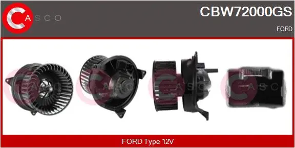 Interior Blower (CBW72000GS)