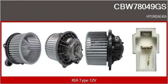 Interior Blower (CBW78049GS)