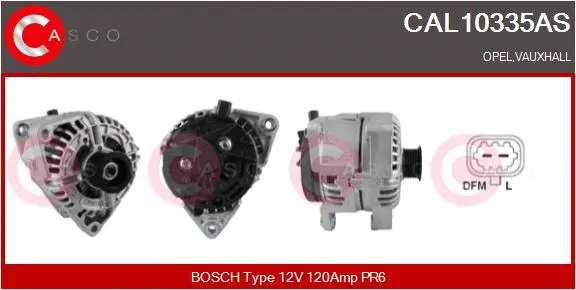 Alternator (CAL10335AS)