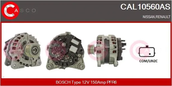 Alternator (CAL10560AS)
