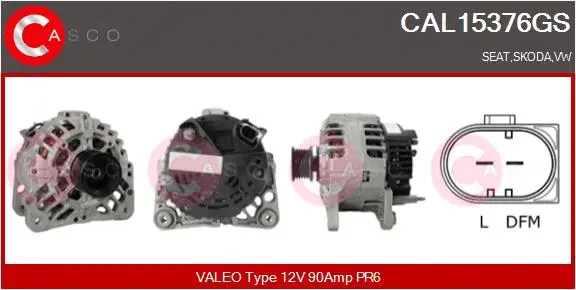 Alternator (CAL15376GS)