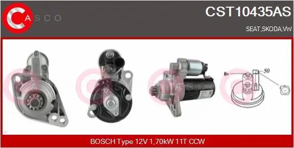 Starter (CST10435AS)