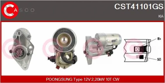 Starter (CST41101GS)