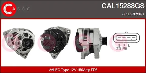Alternator (CAL15288GS)