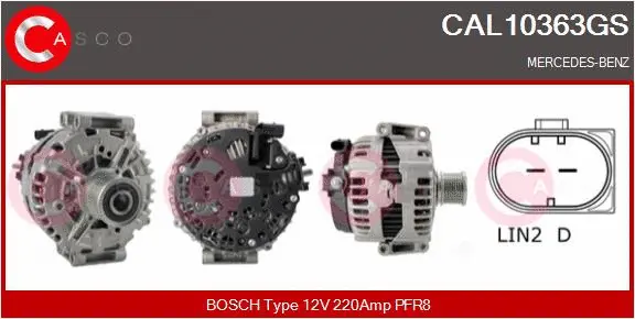 Alternator (CAL10363GS)