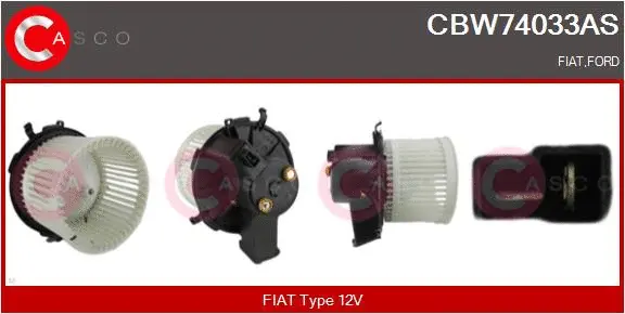 Interior Blower (CBW74033AS)