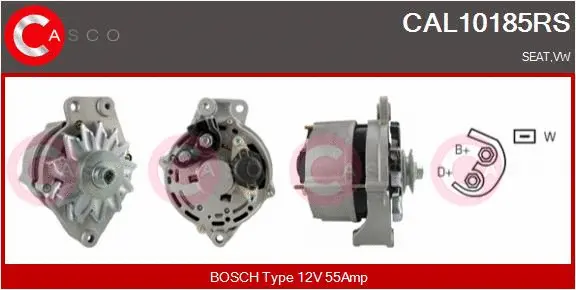 Alternator (CAL10185RS)