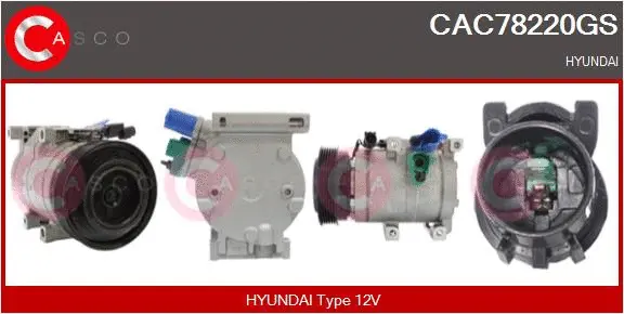 Compressor, air conditioning (CAC78220GS)
