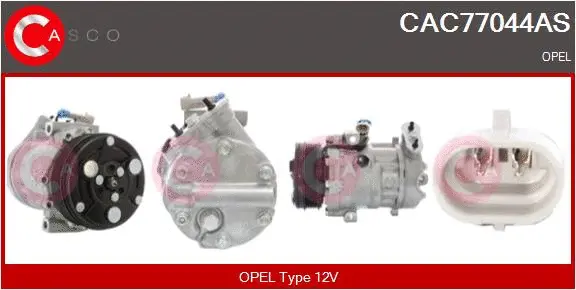 Compressor, air conditioning (CAC77044AS)