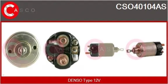 Solenoid Switch, starter (CSO40104AS)