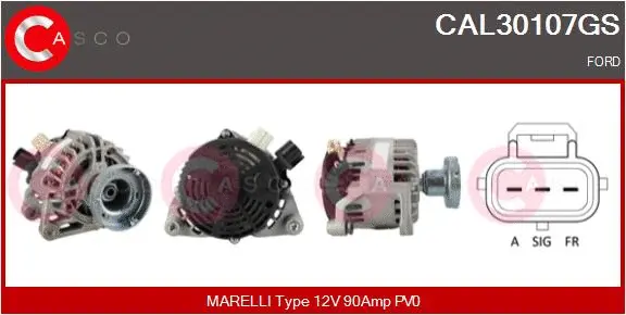 Alternator (CAL30107GS)