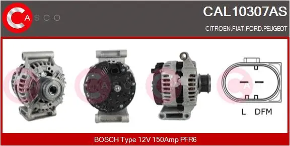 Alternator (CAL10307AS)