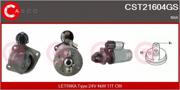 Starter (CST21604GS)