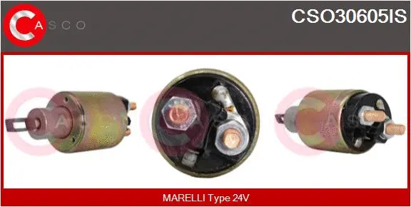 Solenoid Switch, starter (CSO30605IS)