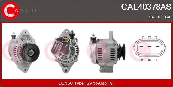Alternator (CAL40378AS)