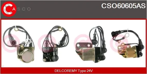 Solenoid Switch, starter (CSO60605AS)