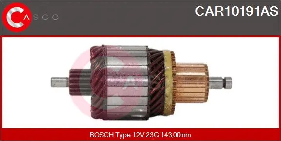 Armature, starter (CAR10191AS)