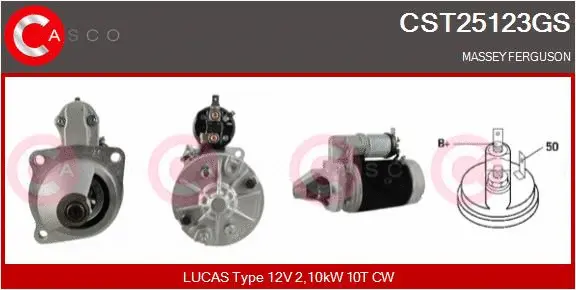 Starter (CST25123GS)