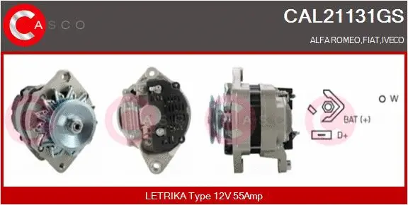 Alternator (CAL21131GS)