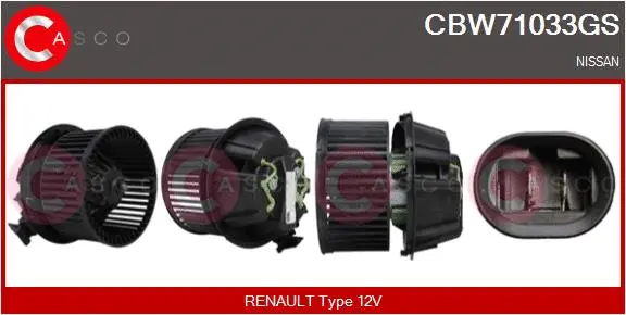 Interior Blower (CBW71033GS)