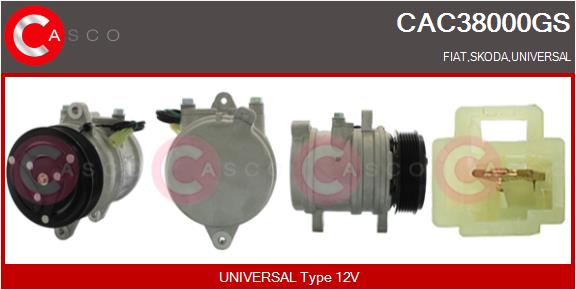 Compressor, air conditioning (CAC38000GS)
