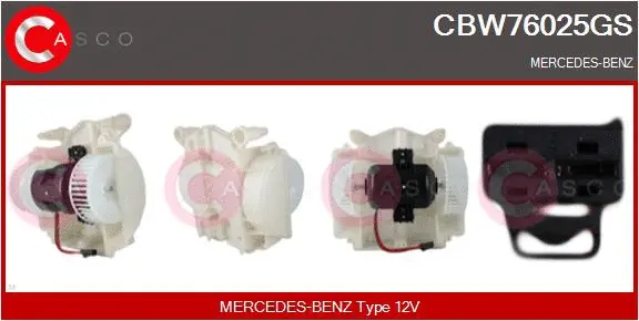 Interior Blower (CBW76025GS)