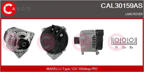 Alternator (CAL30159AS)