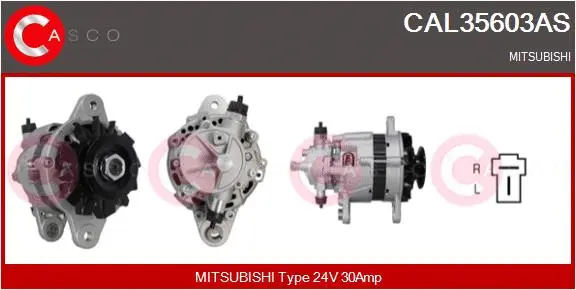 Alternator (CAL35603AS)