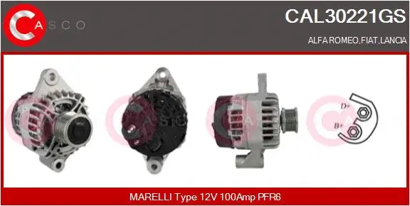 Alternator (CAL30221GS)