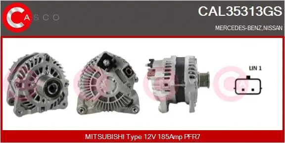 Alternator (CAL35313GS)