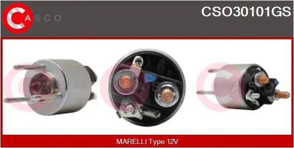 Solenoid Switch, starter (CSO30101GS)