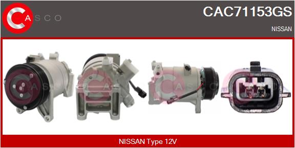 Compressor, air conditioning (CAC71153GS)