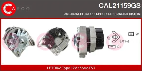Alternator (CAL21159GS)