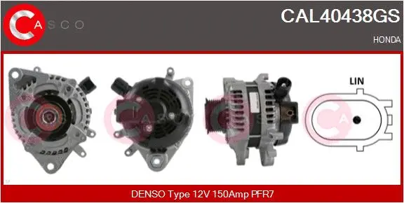 Alternator (CAL40438GS)