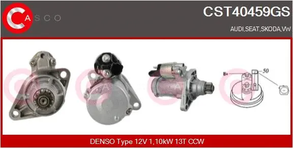 Starter (CST40459GS)