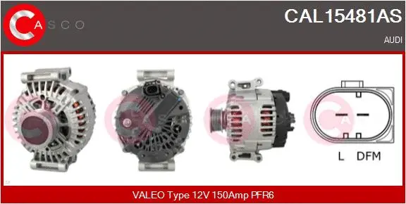 Alternator (CAL15481AS)