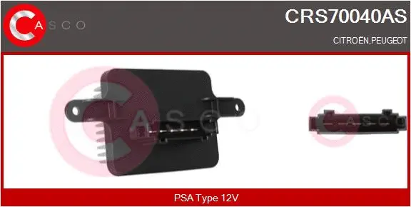 Resistor, interior blower (CRS70040AS)