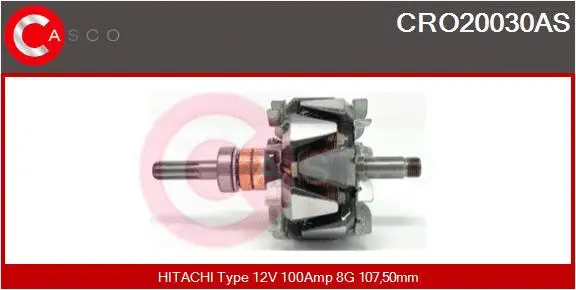 Rotor, alternator (CRO20030AS)