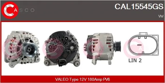 Alternator (CAL15545GS)